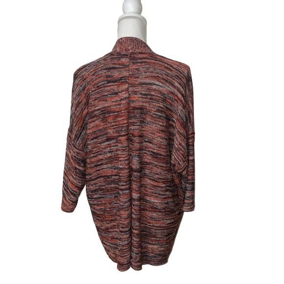 J. Jill Colorful Cotton Sweater Women’s Size Medium V-Neck Knit Top - Picture 3 of 6